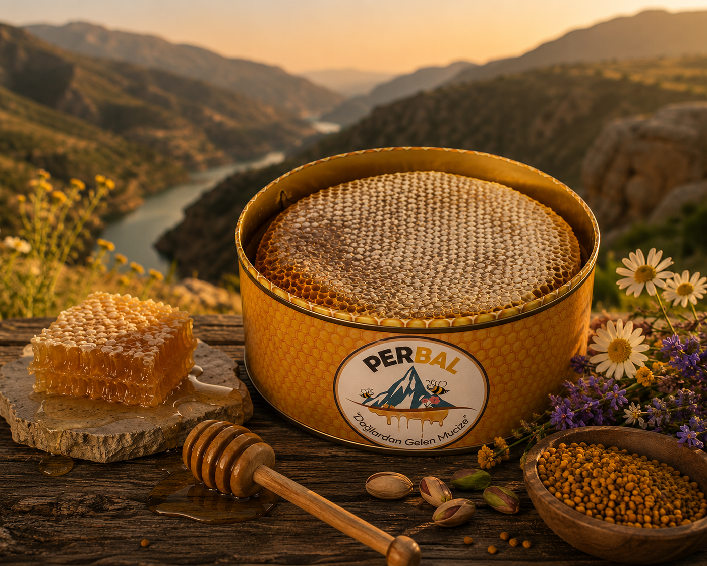Siirt Pervari Karakovan Petek Balı