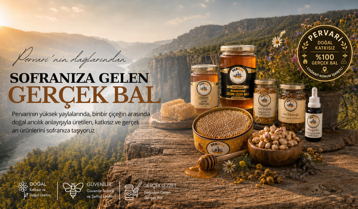 PERBAL doğal bal ve arı ürünleri, Pervari manzarası