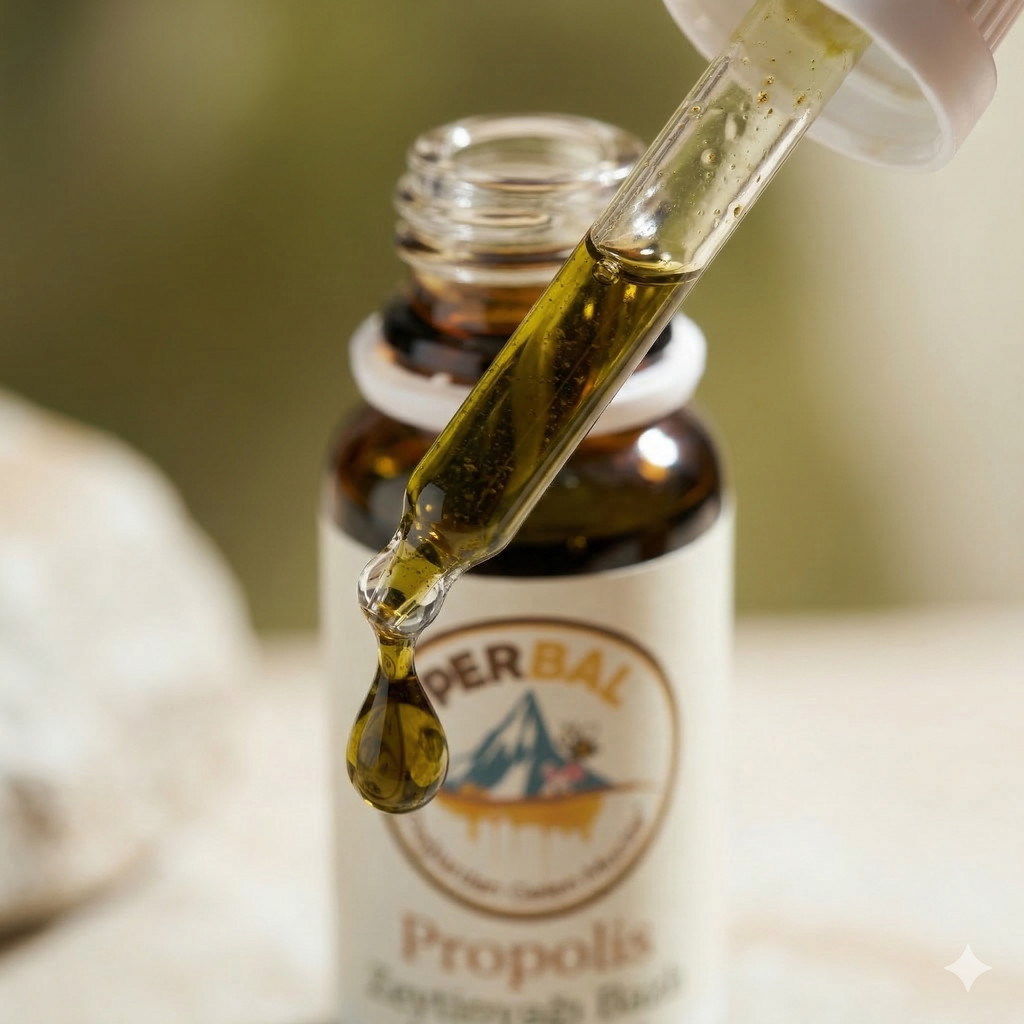 PERBAL propolis damlalık detayı